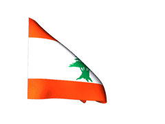 Lebanon 240 animated flag gifs